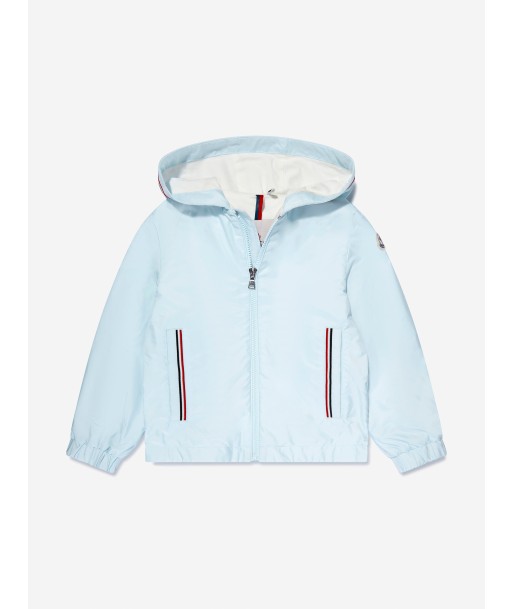 Moncler Enfant Boys Granduc Zip Up Jacket in Blue Vous souhaitez 