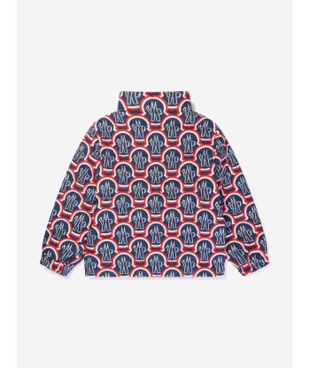 Moncler Enfant Boys Down Padded Hexagon Jacket in Multicolour Profitez des Offres !