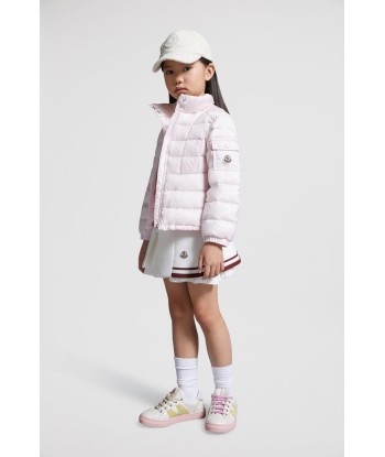 Moncler Enfant Girls Down Padded Aminia Jacket in Pink destockage