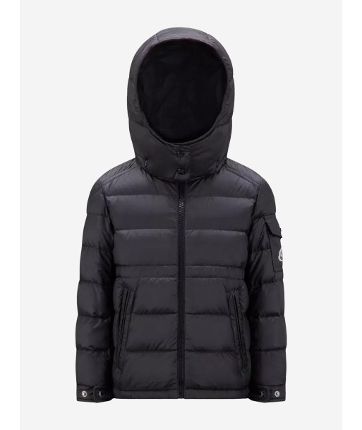 Moncler Enfant Girls Down Padded Dalles Jacket in Black français