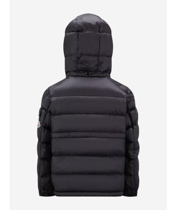 Moncler Enfant Girls Down Padded Dalles Jacket in Black français