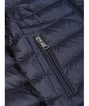 Moncler Enfant Boys Down Padded Lauros Jacket in Navy pour bénéficier 