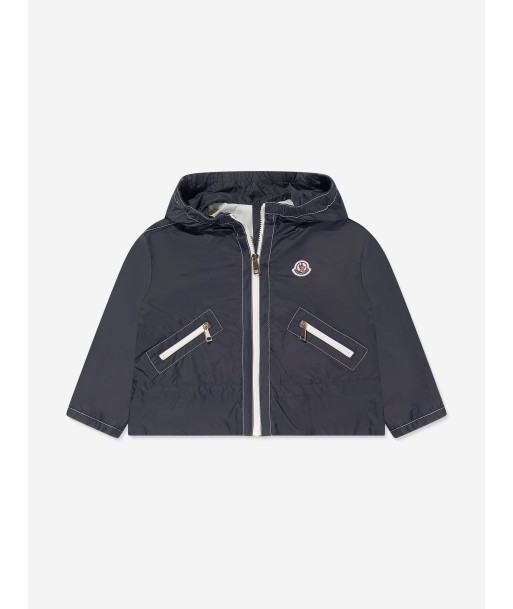 Moncler Enfant Girls Truyere Zip Up Jacket in Navy Voir les baskets