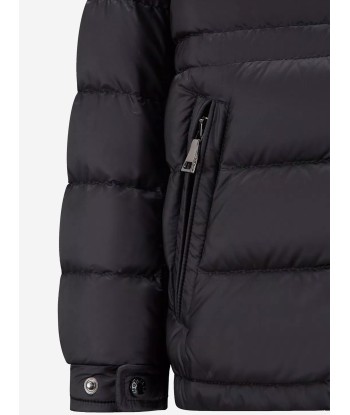 Moncler Enfant Girls Down Padded Dalles Jacket in Black français