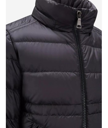 Moncler Enfant Girls Down Padded Dalles Jacket in Black français