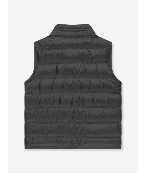 Moncler Enfant Boys Down Padded Gui Gilet in Black la chaussure