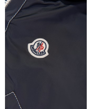 Moncler Enfant Girls Truyere Zip Up Jacket in Navy Voir les baskets