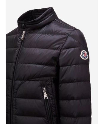 Moncler Enfant Boys Down Padded Acorus Jacket in Navy 2024