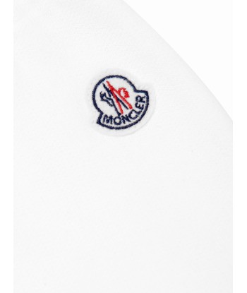 Moncler Enfant Boys Logo Sweatpants in White Economisez 