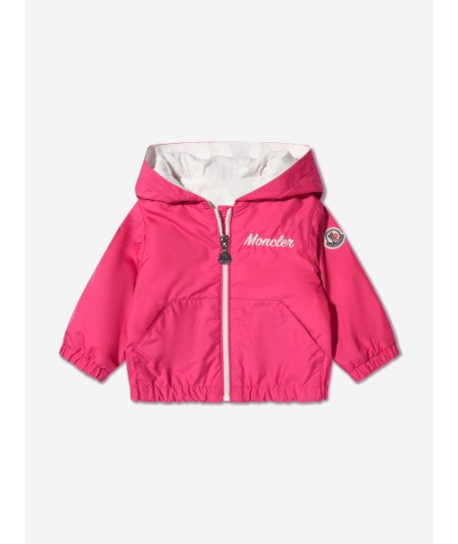 Moncler Enfant Baby Girls Down Padded Evanthe Jacket in Pink solde