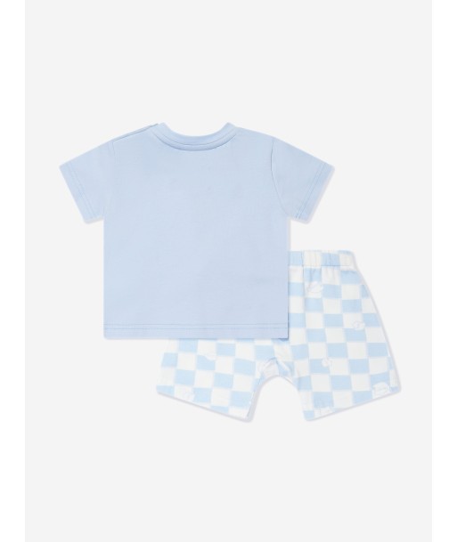 Versace Baby Boys T-Shirt And Shorts Set in Blue suggérées chez