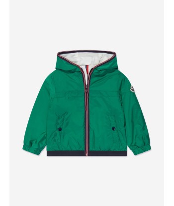 Moncler Enfant Baby Boys Anton Jacket in Green d'Europe débarque