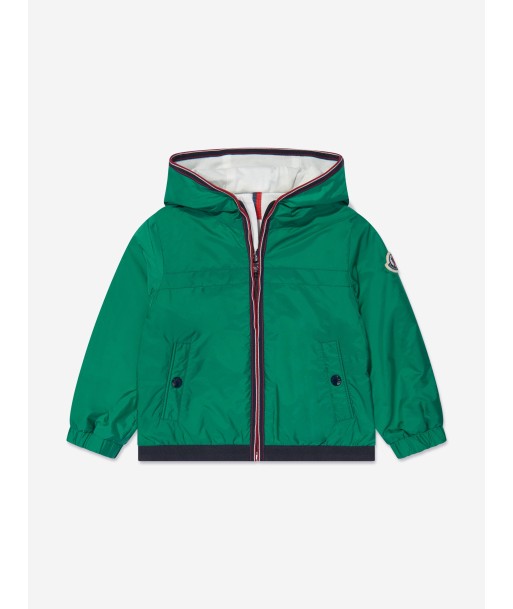 Moncler Enfant Baby Boys Anton Jacket in Green d'Europe débarque