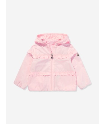 Moncler Enfant Baby Girls Hiti Jacket in Pink rembourrage situé sous