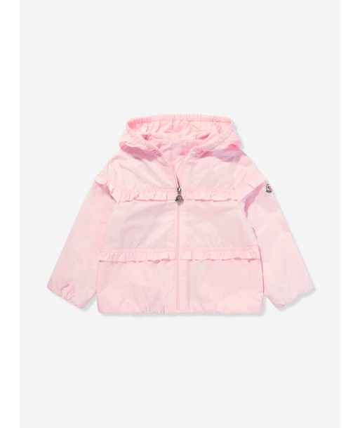 Moncler Enfant Baby Girls Hiti Jacket in Pink rembourrage situé sous