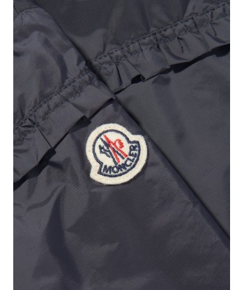 Moncler Enfant Baby Girls Hiti Jacket in Navy pas cher