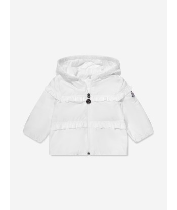 Moncler Enfant Baby Girls Hiti Jacket in White acheter