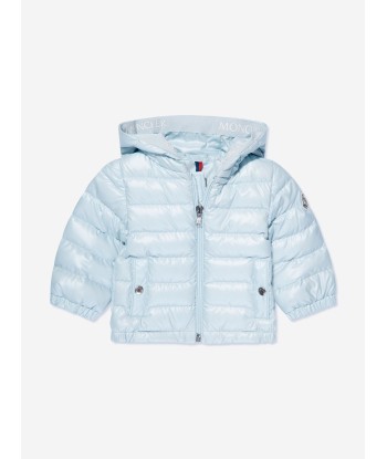 Moncler Enfant Baby Boys Down Padded Sesen Jacket in Blue pour bénéficier 