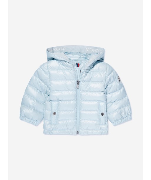 Moncler Enfant Baby Boys Down Padded Sesen Jacket in Blue pour bénéficier 