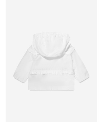 Moncler Enfant Baby Girls Hiti Jacket in White acheter