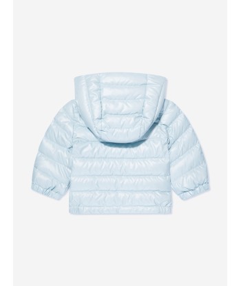 Moncler Enfant Baby Boys Down Padded Sesen Jacket in Blue pour bénéficier 