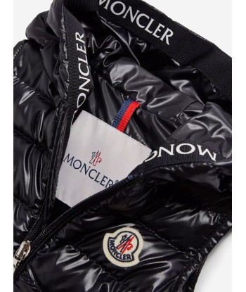 Moncler Enfant Baby Boys Down Padded Couronne Gilet in Navy JUSQU'A -70%! 