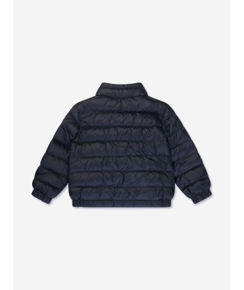 Moncler Enfant Baby Boys Down Padded Acorus Jacket in Navy Les magasins à Paris