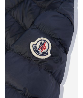 Moncler Enfant Baby Boys Down Padded Acorus Jacket in Navy Les magasins à Paris