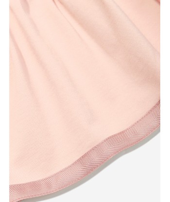 Moncler Enfant Girls Logo Polo Dress in Pink Comment ça marche