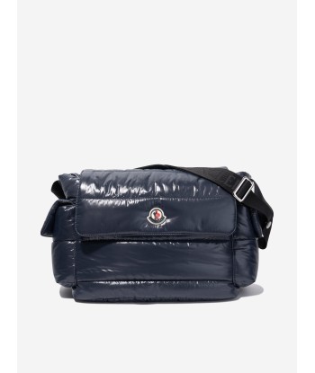 Moncler Enfant Baby Padded Changing Bag in Navy Comparez et commandez 