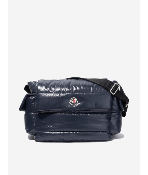 Moncler Enfant Baby Padded Changing Bag in Navy Comparez et commandez 