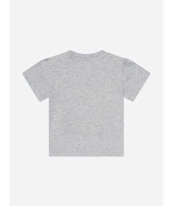 Moncler Enfant Baby Girls Bear T-Shirt in Grey les ligaments