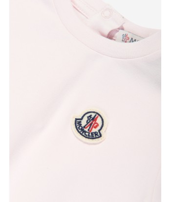 Moncler Enfant Baby Girls Frilly T-Shirt Dress in Pink Les êtres humains sont 