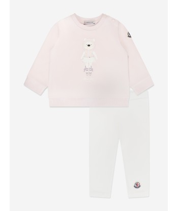 Moncler Enfant Baby Girls Outfit Set in Pink 2023