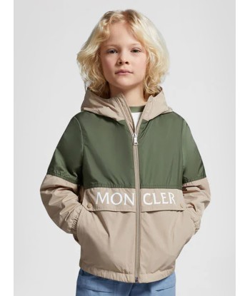 Moncler Enfant Boys Joly Jacket in Brown basket pas cher