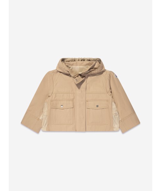 Moncler Enfant Girls Graie Jacket in Beige des créatures d'habitude