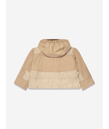 Moncler Enfant Girls Graie Jacket in Beige des créatures d'habitude