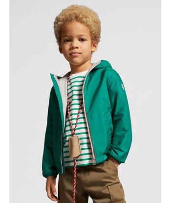 Moncler Enfant Boys New Urville Jacket in Green en linge