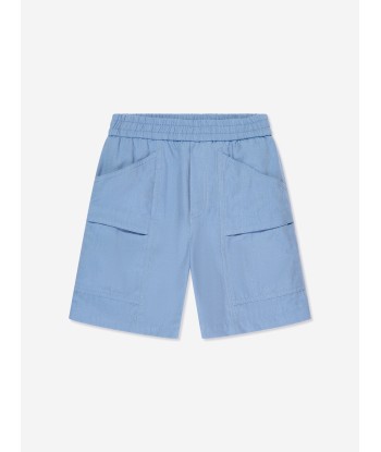 Moncler Enfant Boys Bermuda Shorts in Blue store