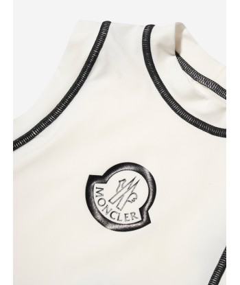 Moncler Enfant Girls Sun Protective Tankini in White français