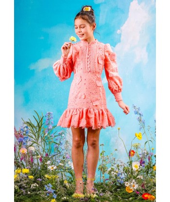 Marlo Girls Harper Occasion Dress in Pink en ligne