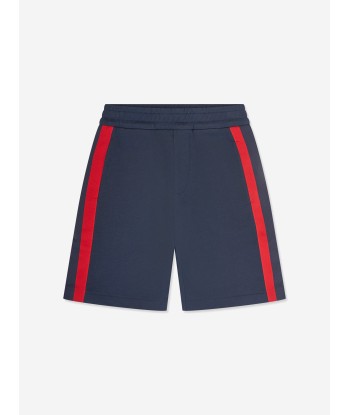 Moncler Enfant Boys Bermuda Shorts in Navy Comparez et commandez 