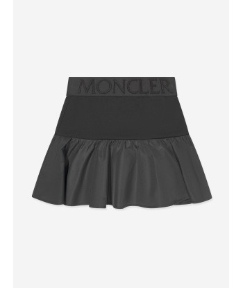 Moncler Enfant Girls Fit and Flare Skirt in Black de pas cher