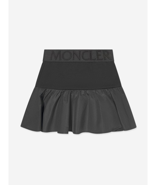 Moncler Enfant Girls Fit and Flare Skirt in Black de pas cher