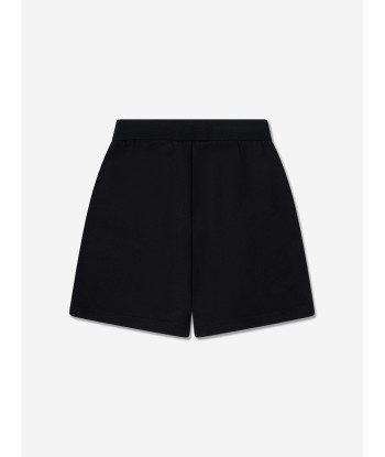 Moncler Enfant Boys Logo Shorts in Black Véritable concentré