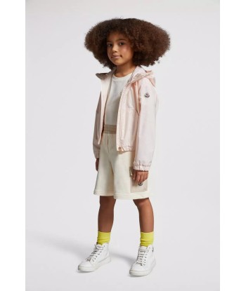 Moncler Enfant Girls Pocket Sweat Shorts in Ivory de l' environnement