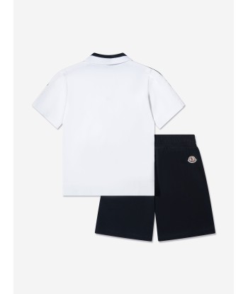 Moncler Enfant Boys Short Set in White prix pour 