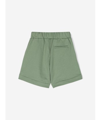 Fendi Boys Logo Shorts in Green vous aussi creer 