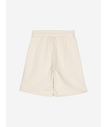 Fendi Boys Logo Bermuda Shorts in Beige Venez découvrir notre 