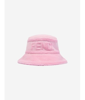 Fendi Girls Logo Bucket Hat in Pink s'inspire de l'anatomie humaine